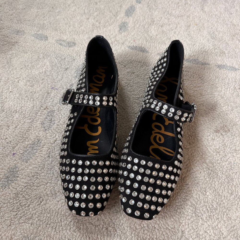 Sam Edelman Michaela Gem Mary Jane Flats Size 8.5